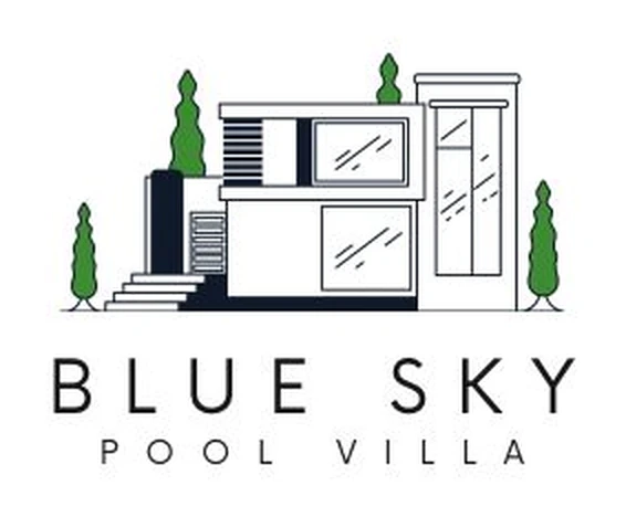 โลโก้ Blue Sky Pool Villa